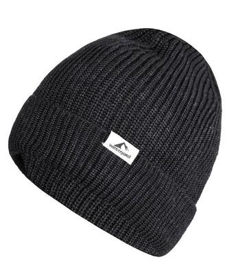 Herren Strickmütze Borganes Schwarz