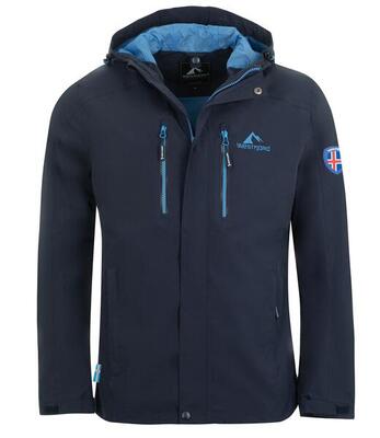 Herren Regenjacke Hengill Grün