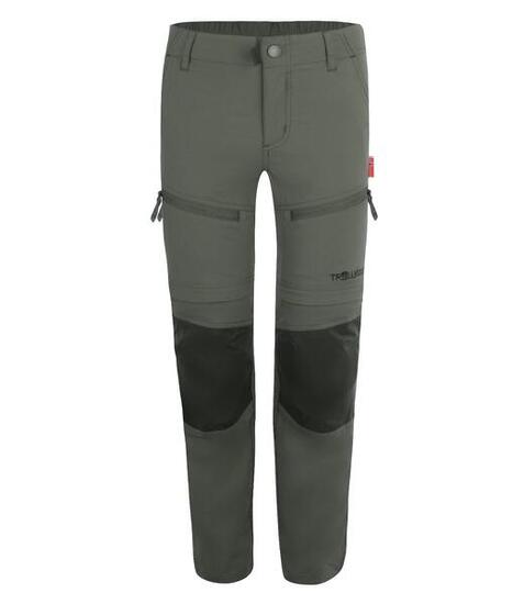 Pantalon de trekking enfant Nordfjord vert argile