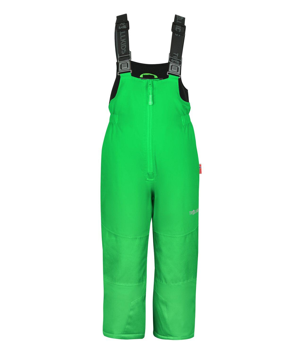 TROLLKIDS Kinder Skihose Nordkapp Wasserdicht Hellgrün