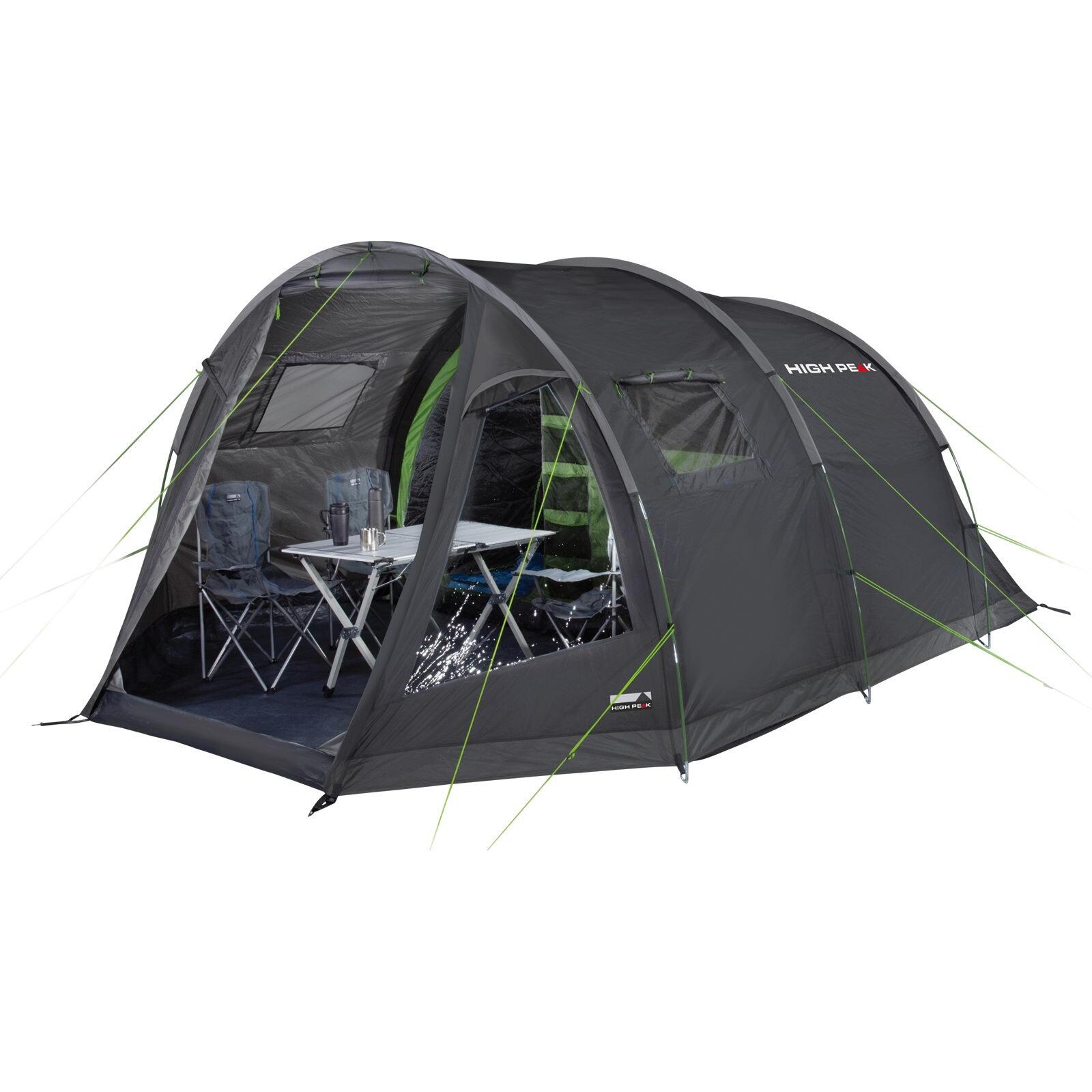 Tenda a tunnel High Peak Torri 5.0, altezza libera 1,9 m, senza PFC 5/6