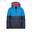 Veste d'hiver enfant Hemsedal hydrofuge, coupe-vent Bleu Marine/Orange