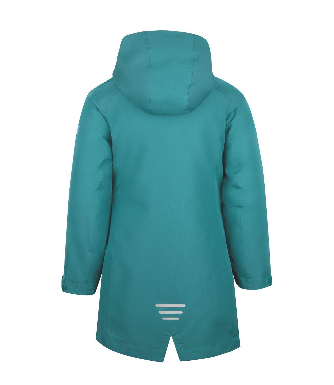 Veste fonctionnelle 3 en 1 fille Senja vert canard 2/5