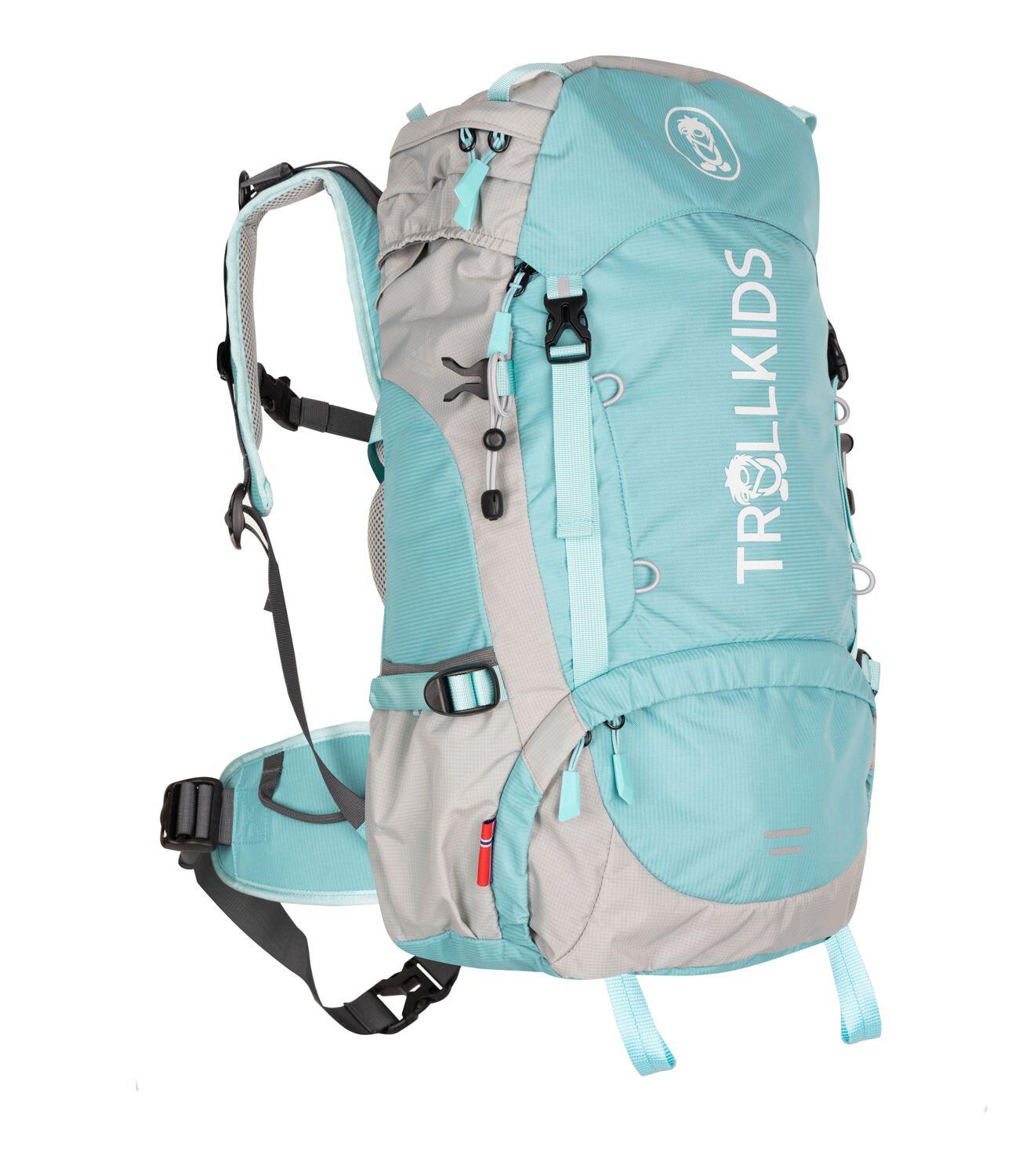 TROLLKIDS Kinder Rucksack Trolltunga Grau/Minze