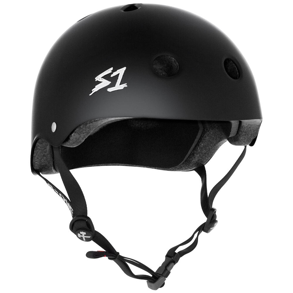 S1 HELMETS S1 MEGA LIFER Helmet - Multi-Impact & High-Impact Certified - Matt Black