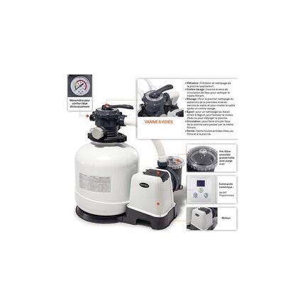 Aufbereitungsanlage für Schwimmbad Intex SX2800 8 m3/h