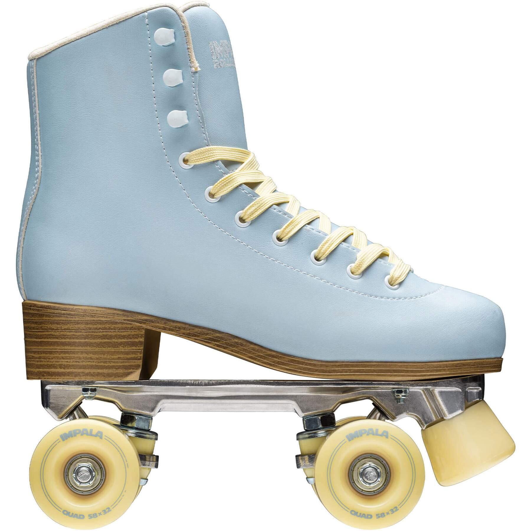 Rollschuhe Impala Quad Skate Sky Blue/Yellow 2023 4/6