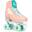 Roller Quad Script Rose