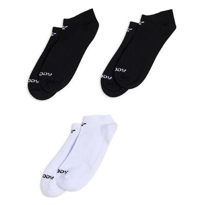 Pack 3 calzini sportivi corti con linguetta antiscivolo