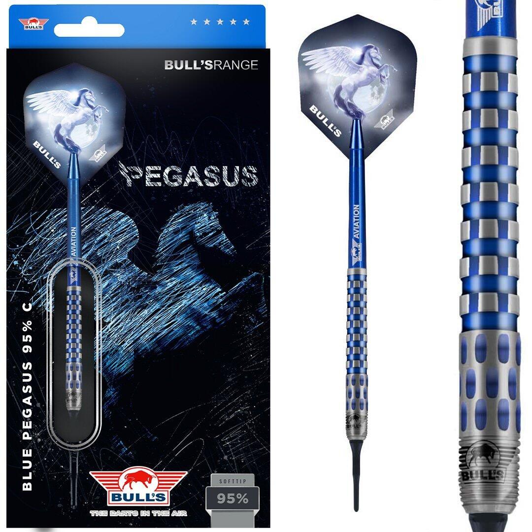 Softtip Bull's Blue Pegasus 95% C 22 gram 3/4