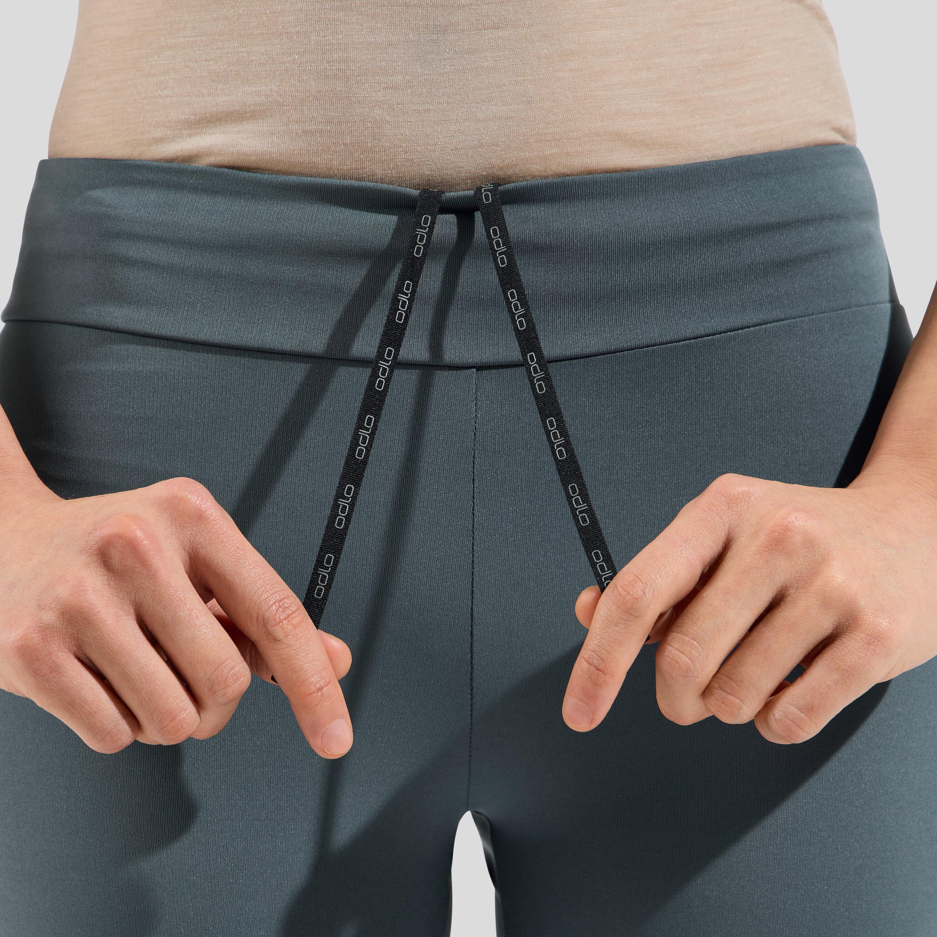 Collant Long Odlo Ascent Gris Femme 6/7