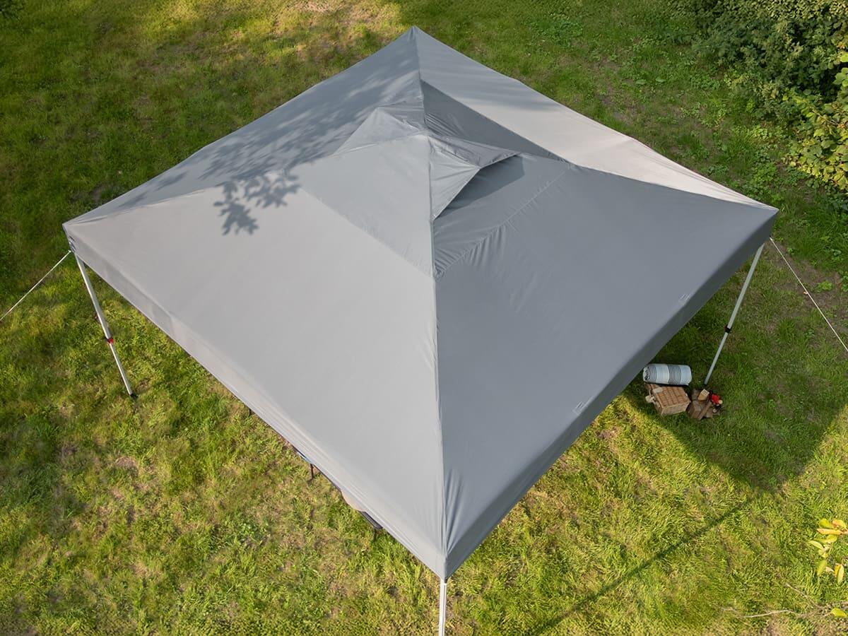 Campingtent Solvorn 3,66 x 3,66 m - shelter - Eenvoudige montage met één hand 3/8