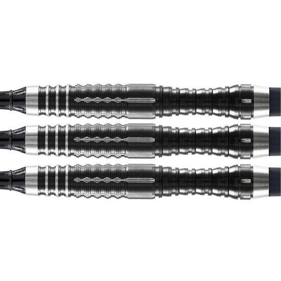 Tribal Weapon 4 90% Tungsten Black Titanium Softtip Dartpijlen