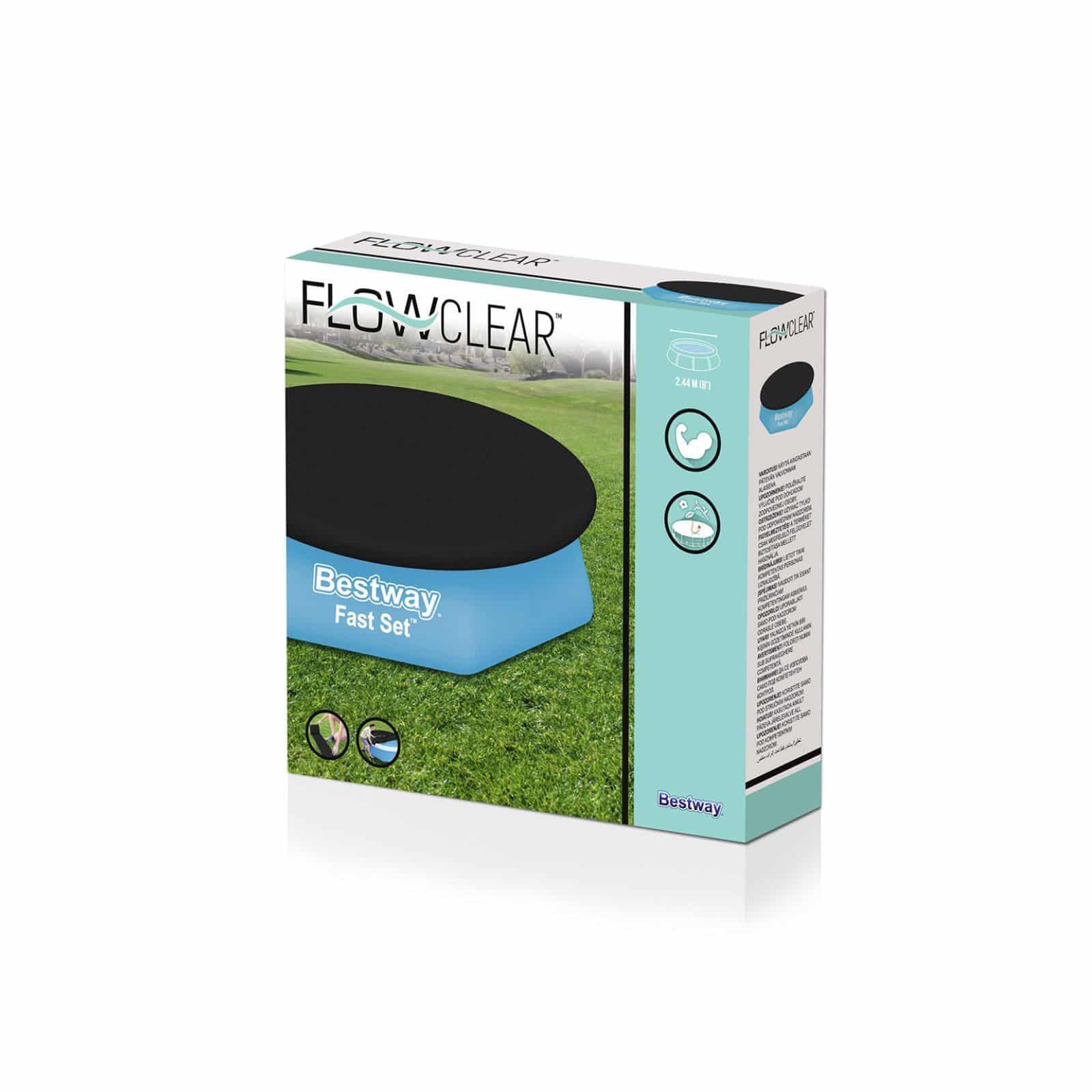 Cobertura para Piscina Flowclear™ de 2,82 m x 1,96 m 5/7