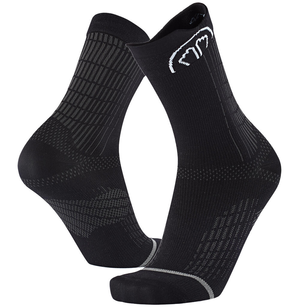 Run Anatomic Crew mid-high running socks, breathable mesh 42/44
