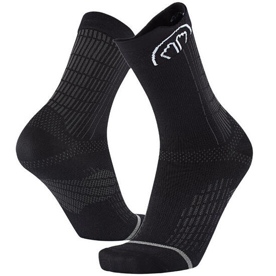 Chaussettes de Running mi-hautes, fines et techniques - Run Anatomic Crew