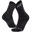 Chaussettes de Running mi-hautes, fines et techniques - Run Anatomic Crew