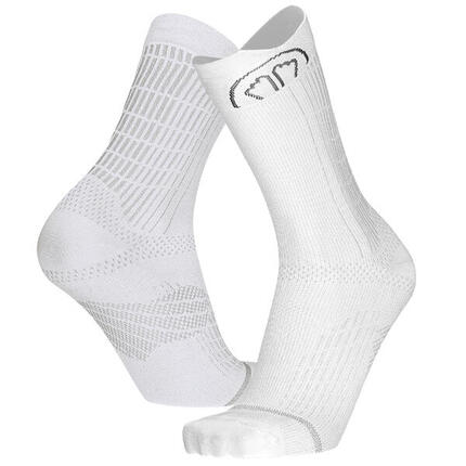 Chaussettes de Running mi-hautes, fines et techniques - Run Anatomic Crew