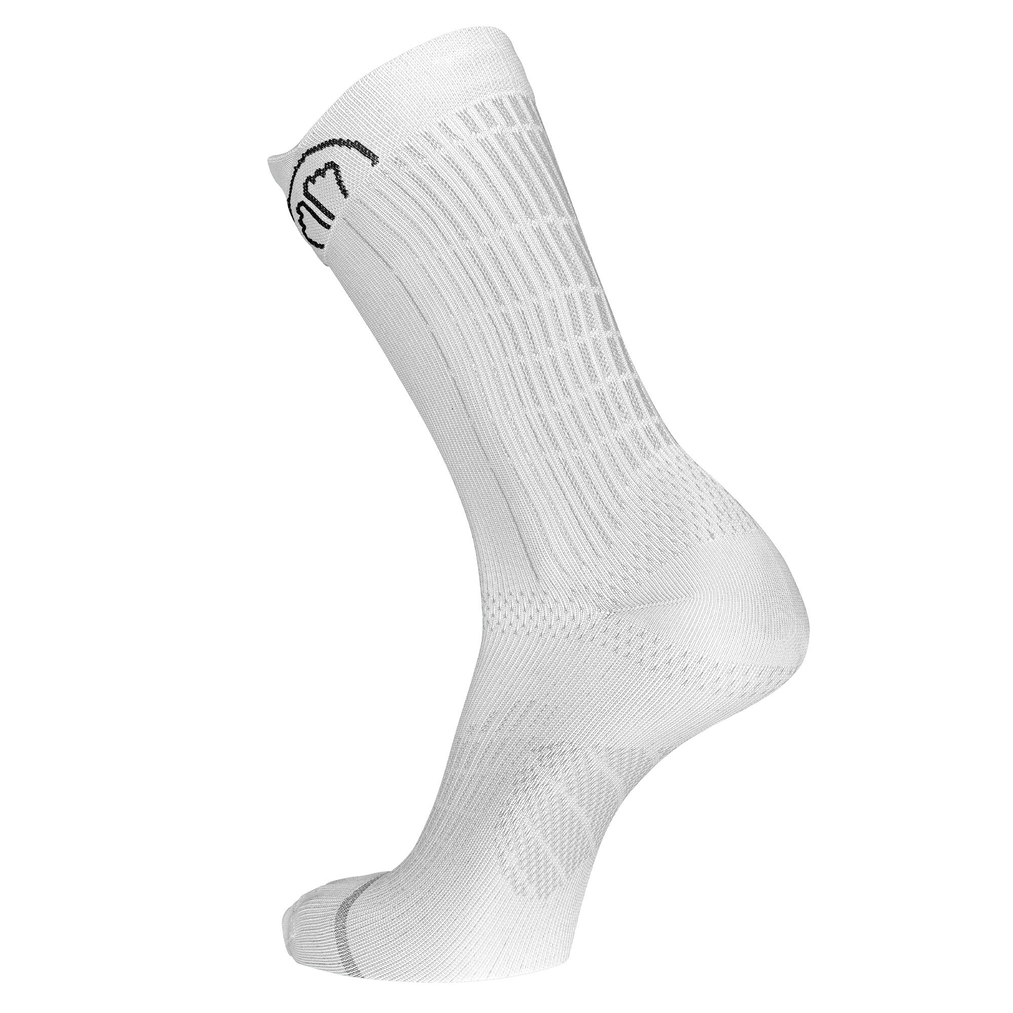 Chaussettes running Run Anatomic Crew mi-hautes anatomiques 45/47 Weiß 3/5