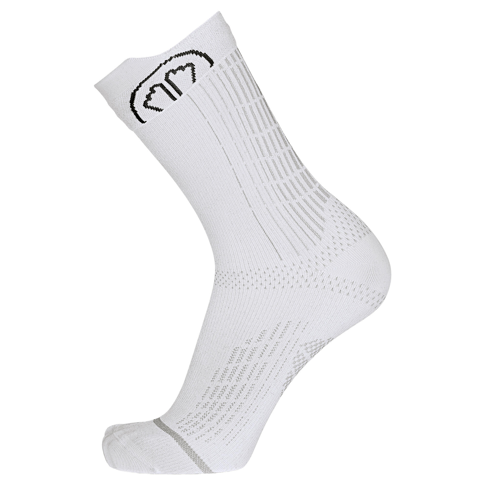Chaussettes running Run Anatomic Crew mi-hautes anatomiques 45/47 Weiß 2/5