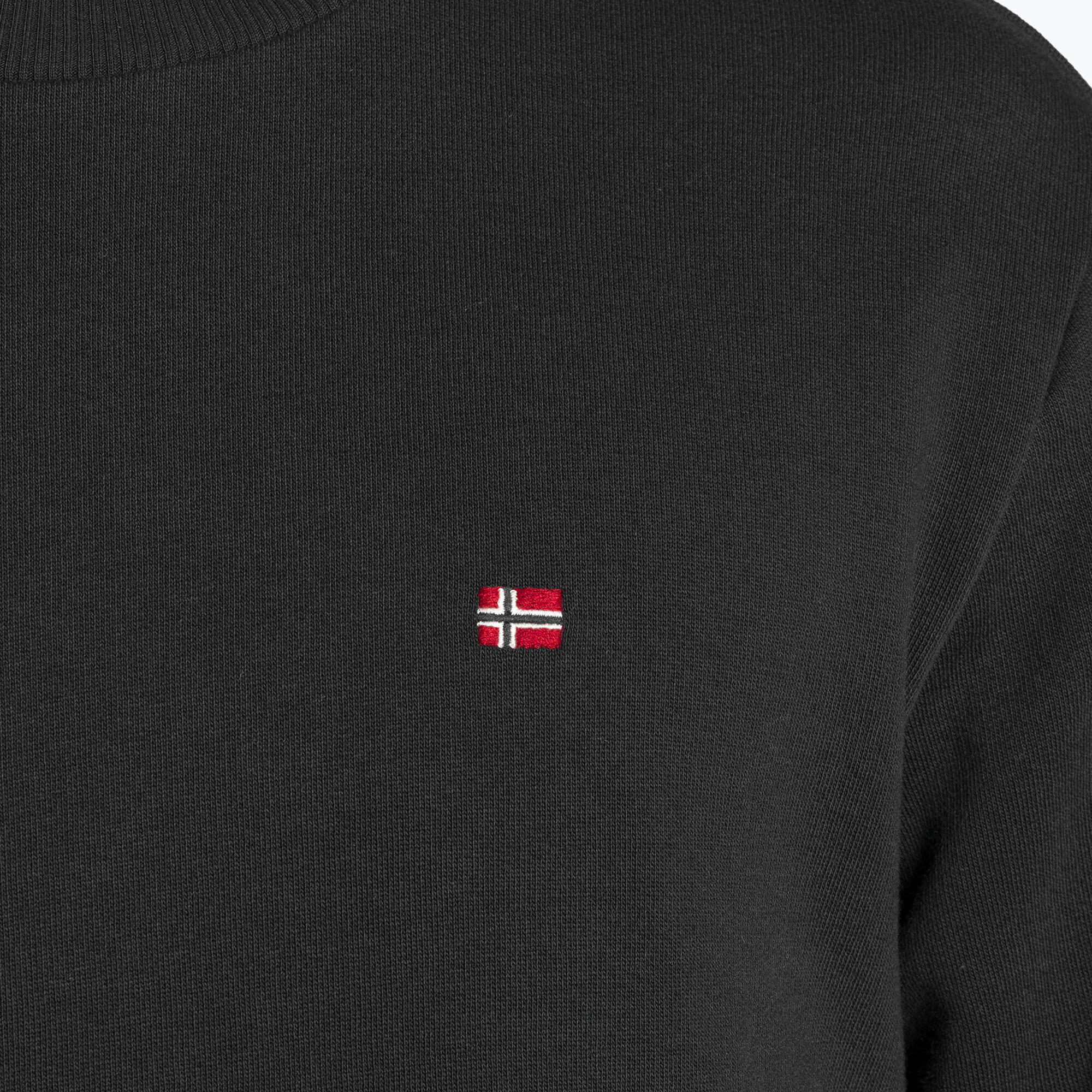 Trui Napapijri Balis Crew Zwart voor Wandelen 3/7