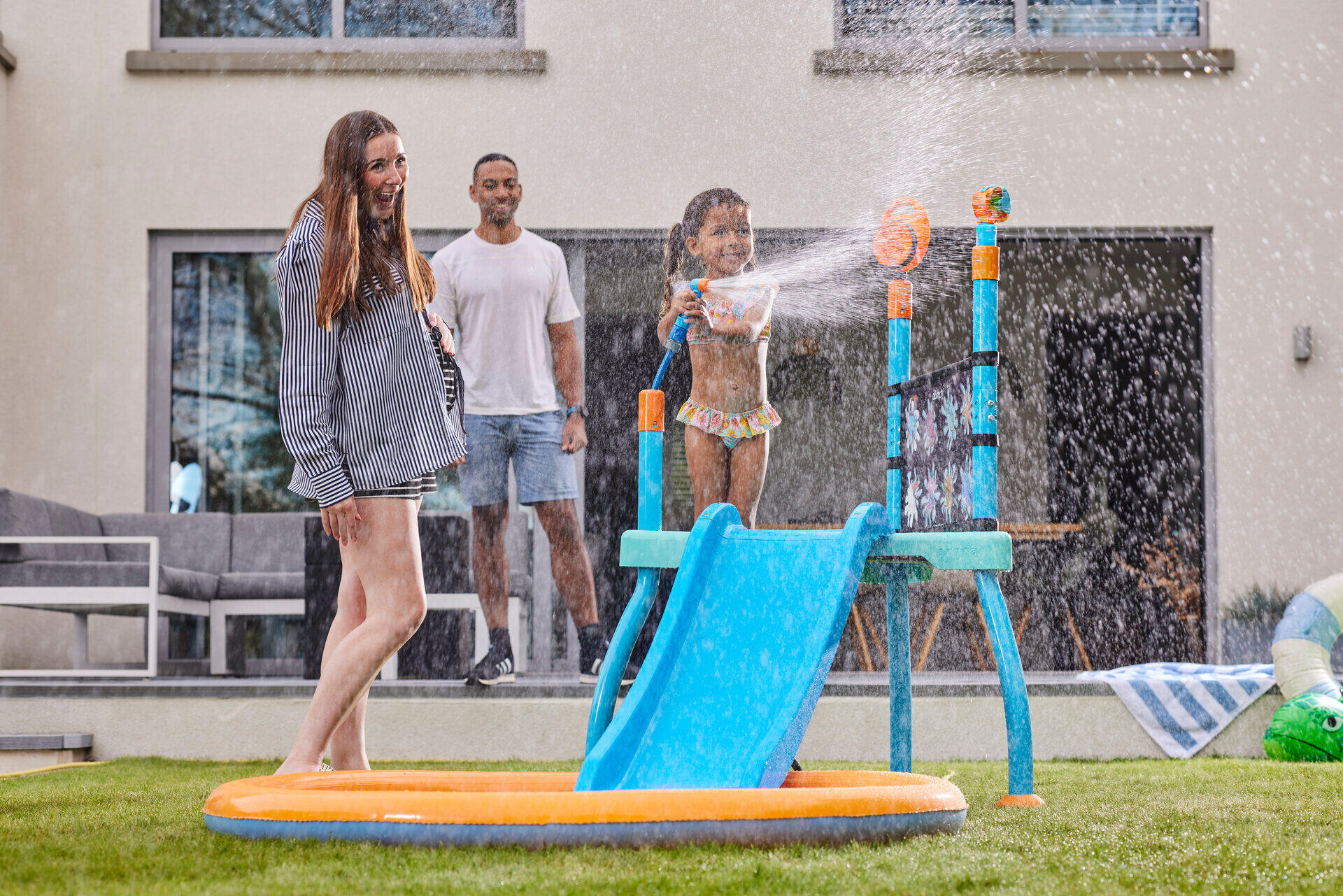 Plum: Water Park - Vizes kerti játszótér csobbanóval és buborékokkal 7/13