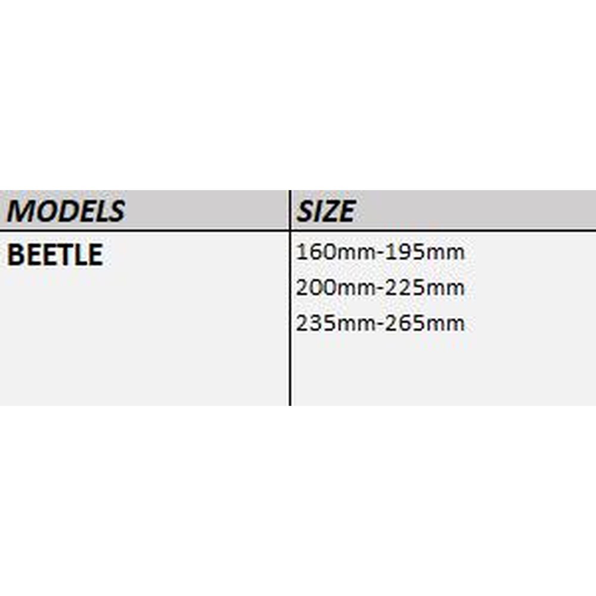 Role reglabile negru Copii -Beetle