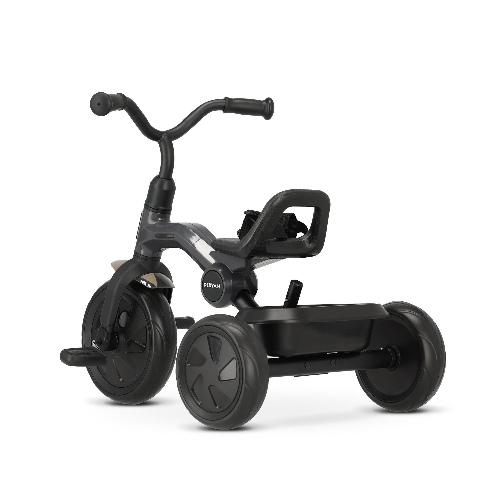 Drifter Tricycle - Foldable - Lightweight & Compact - From 2 Years - Black 6/7