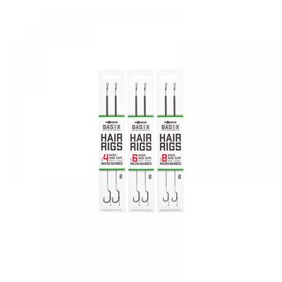 Korda basix hair rigs wide gape