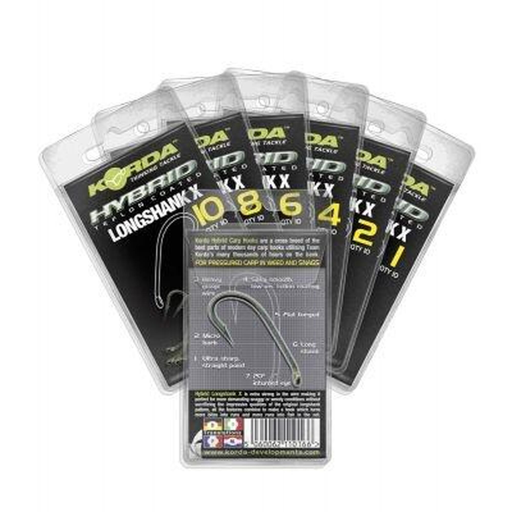 CARLIGE KORDA LONGSHANK X NR.4, 10 BUC / PLIC