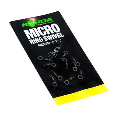 Korda micro rig ring swivel medium