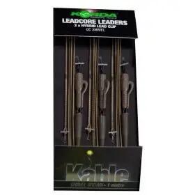 Korda leader hybrid lead clip qc swivel