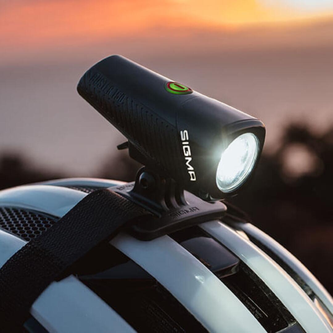 ÉCLAIRAGE VÉLO AVANT POUR CASQUE BUSTER 150 HL - 150 LUMENS 3/8