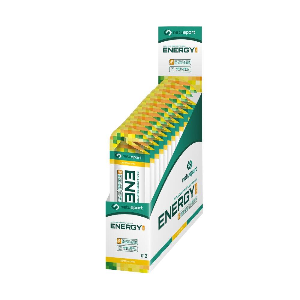 NATUSPORT Natusport Energy Gel Lemon & Lime - 12 stuks