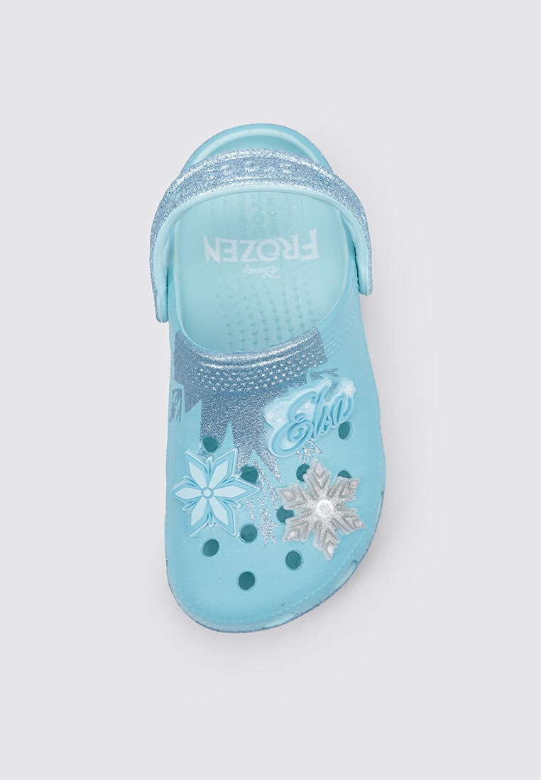 Zuecos Surf Niños Crocs FROZEN ELSA CLASSIC CLOG K Azu 5/5
