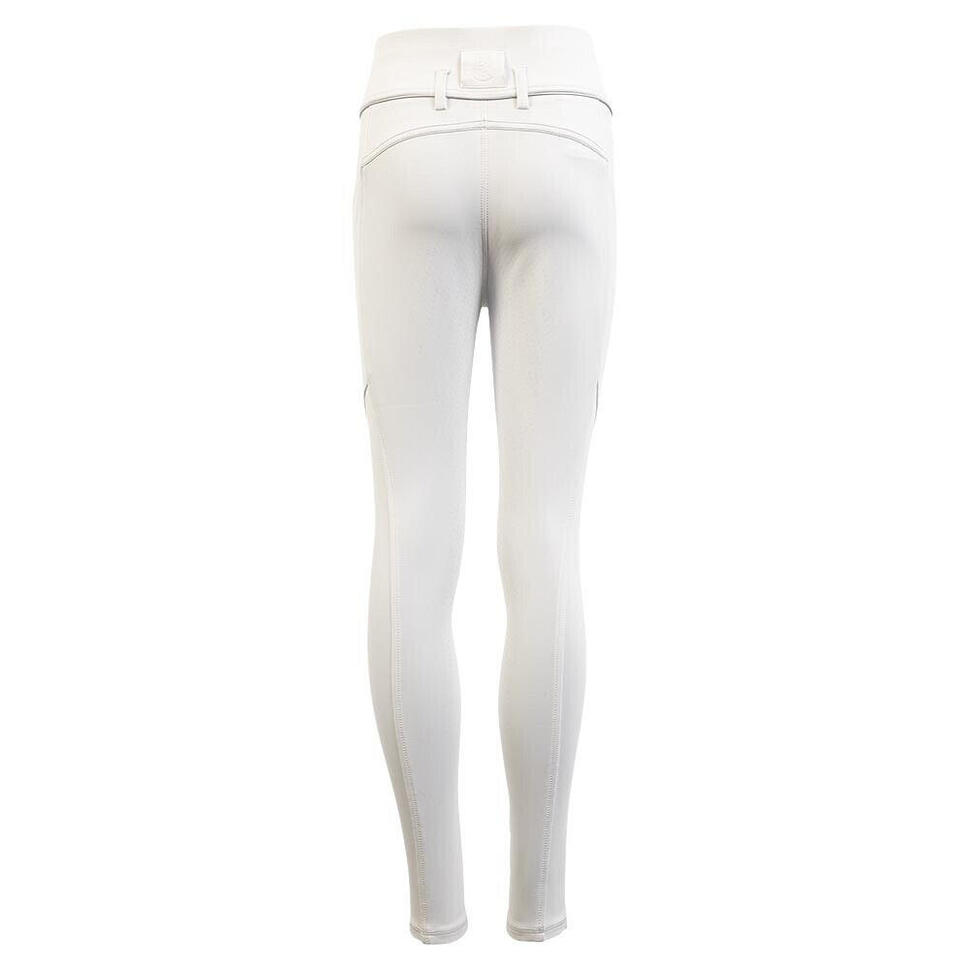 Leggins jeździeckie z silikonowym dołem dla dzieci BR Equitation Lecce