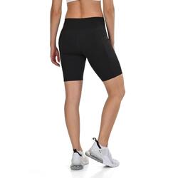 Short de yoga taille haute pour femmes – Contrôle du ventre, tissu