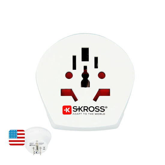 Adaptateur de courant Skross 1.500221-E États-Unis