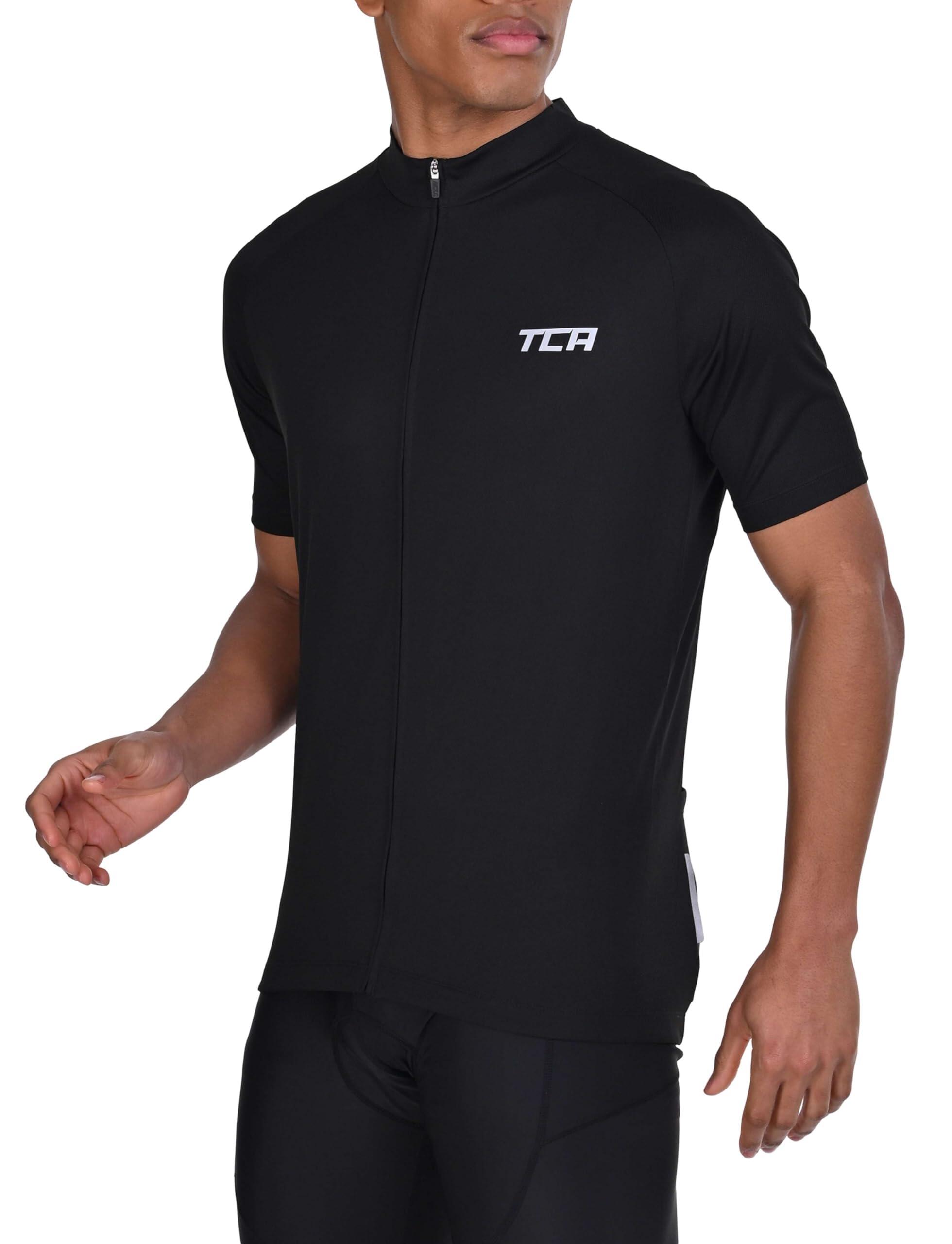 TCA Herren All-Day Fahrradtrikot – Leichtes, atmungsaktives Kurzarmtrikot