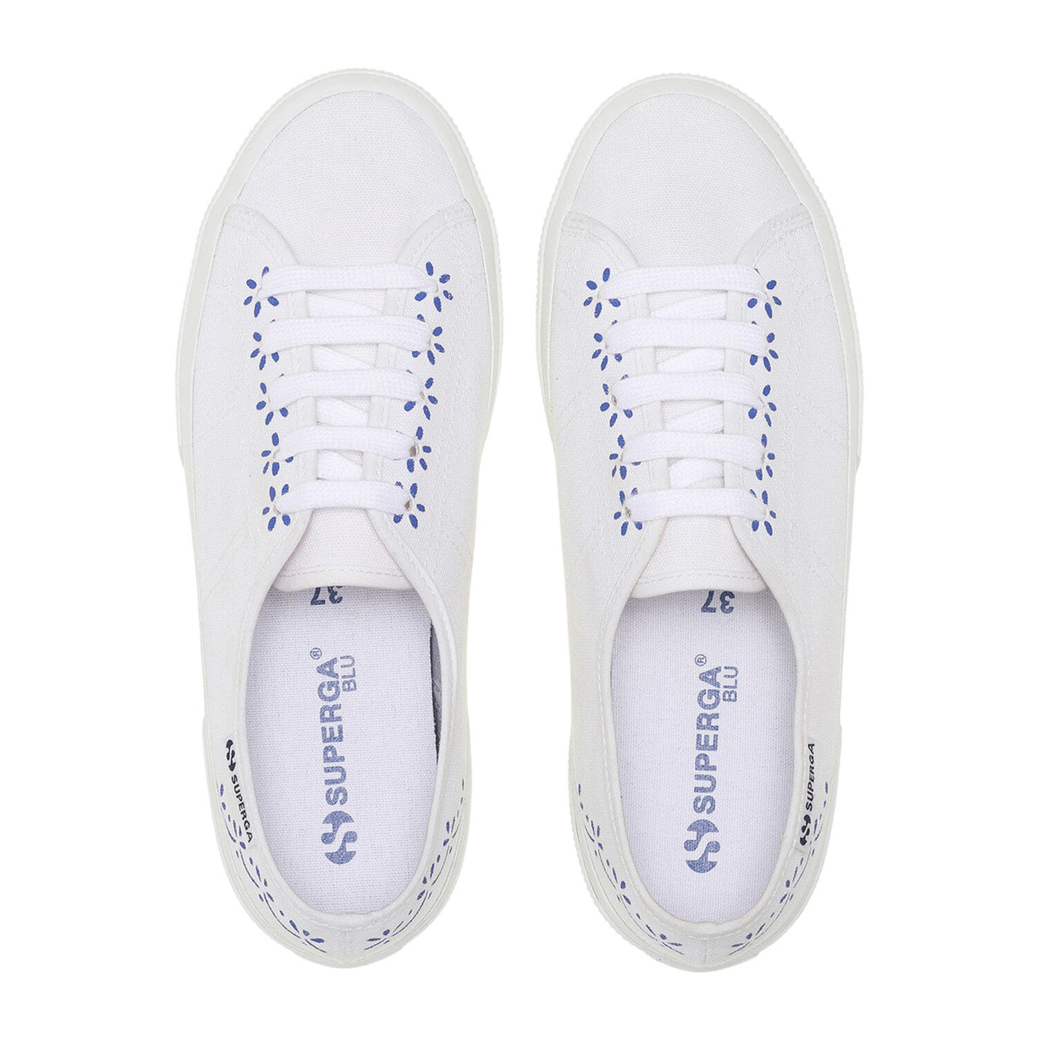 Baskets LEGGERA Femme (Blanc / Bleu) 4/5