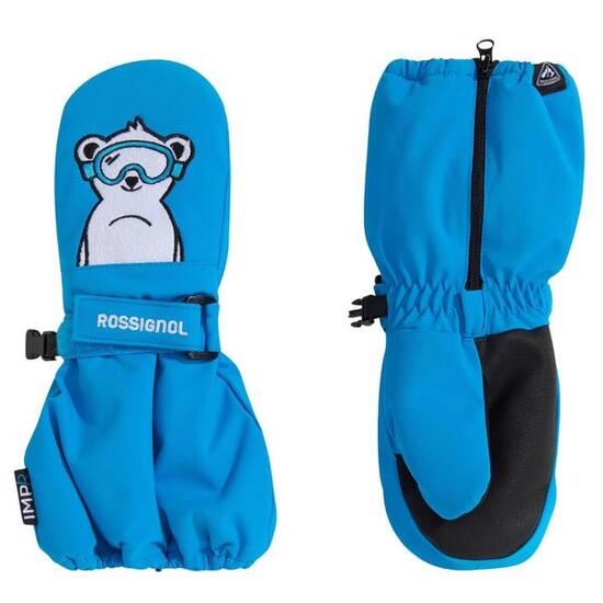 Gants et Moufles ROSSIGNOL Moufles Baby Impr JR-Bleu foncé-2 ans - 92 cm