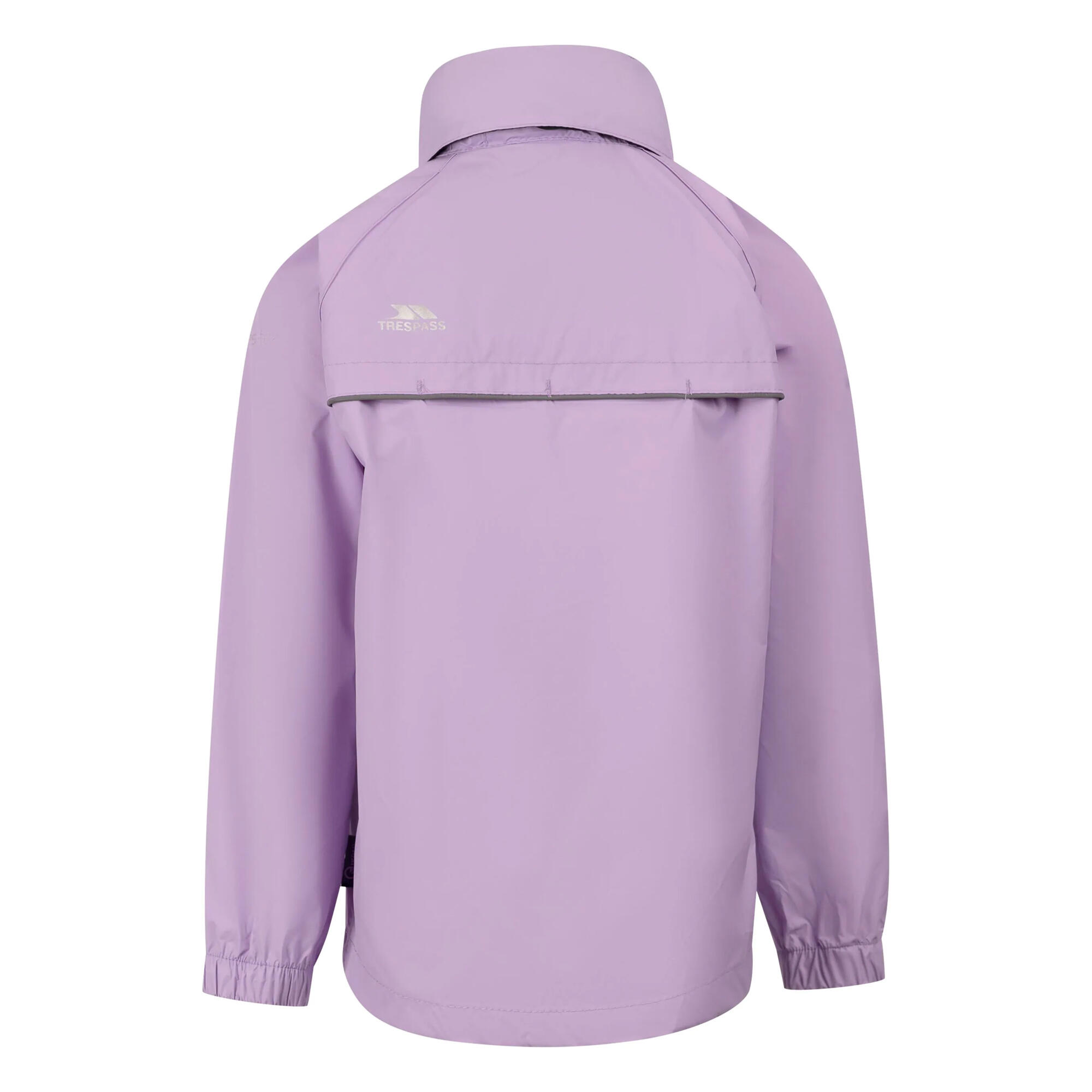 Qikpac Giacca Ripiegabile Bambini Unisex Trespass Qikpac X Gelsomino 3/5