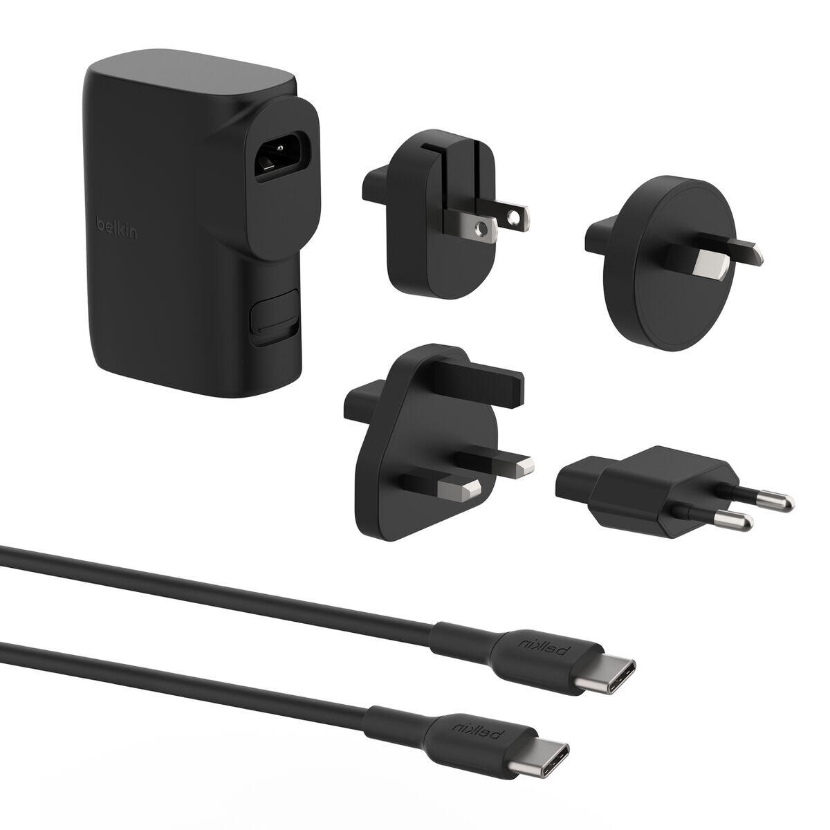 Carregador de parede belkin bpz003bt1mbk-b6 tomada eu