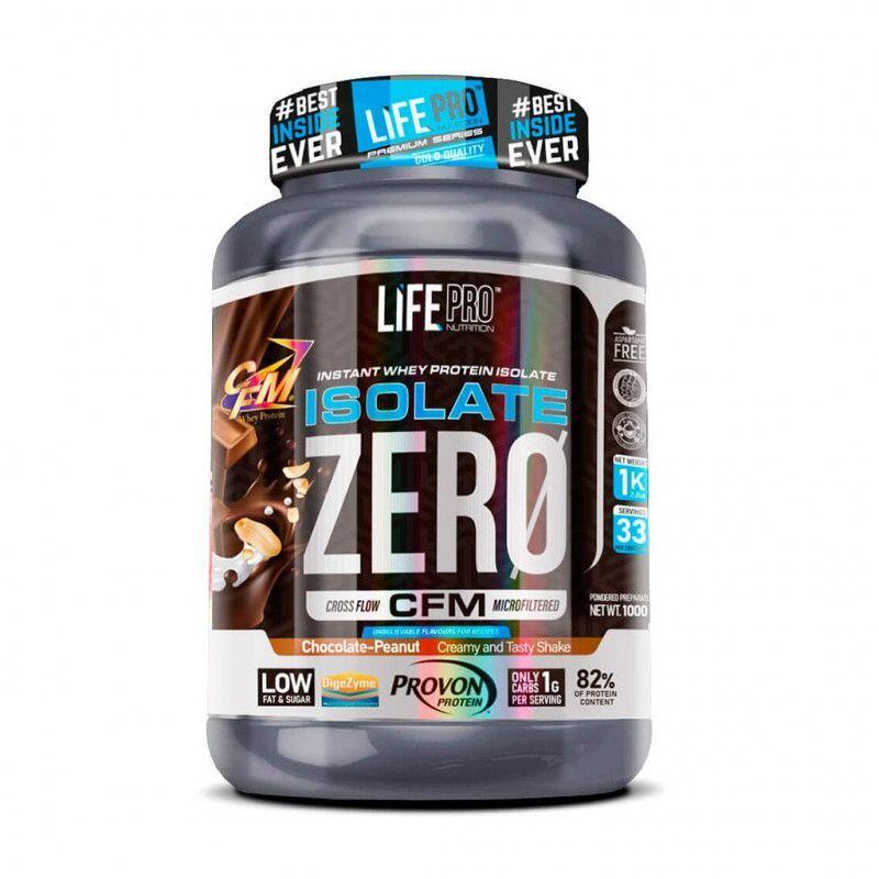 LIFE PRO NUTRITION Wei isolaat nul 1kg Life Pro