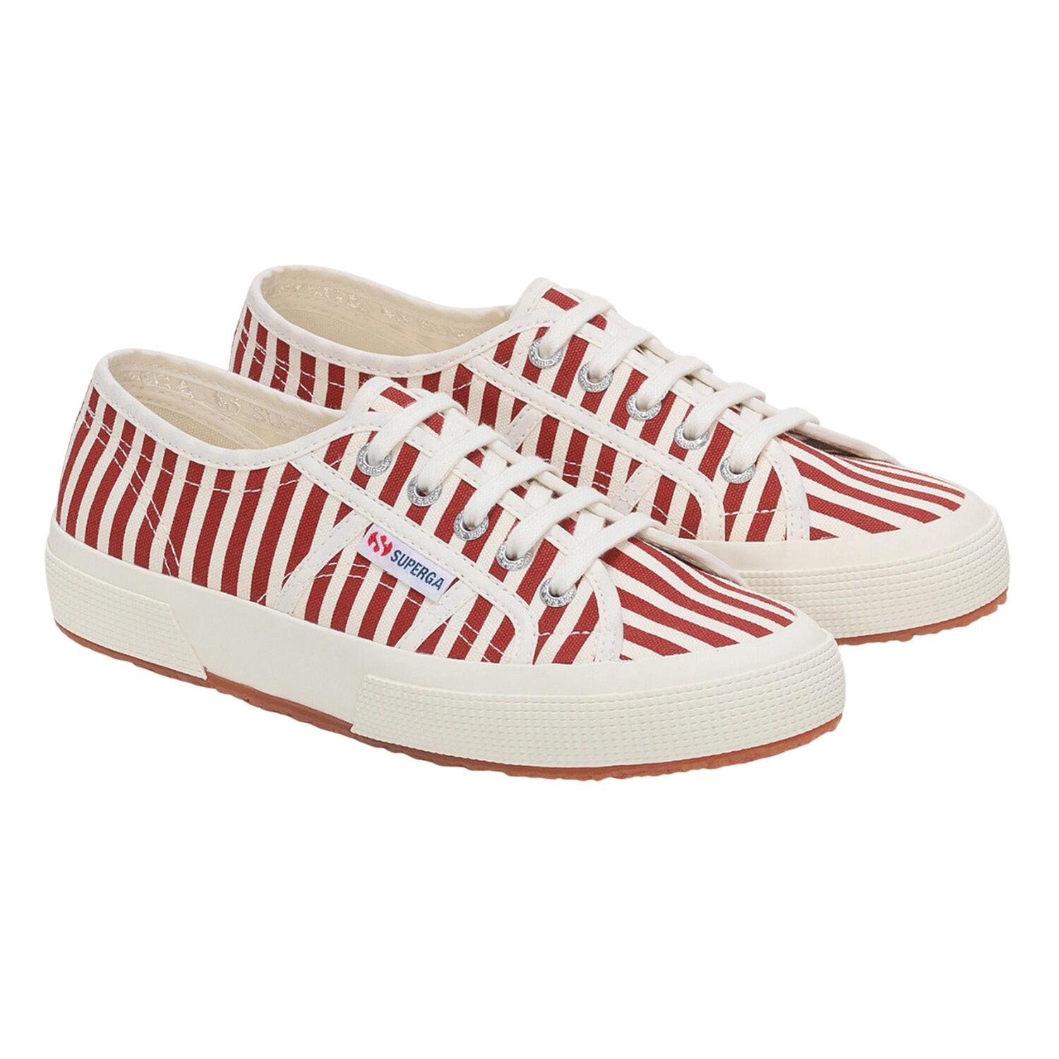 natural white / red