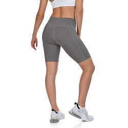 Short de yoga taille haute pour femmes – Contrôle du ventre, tissu