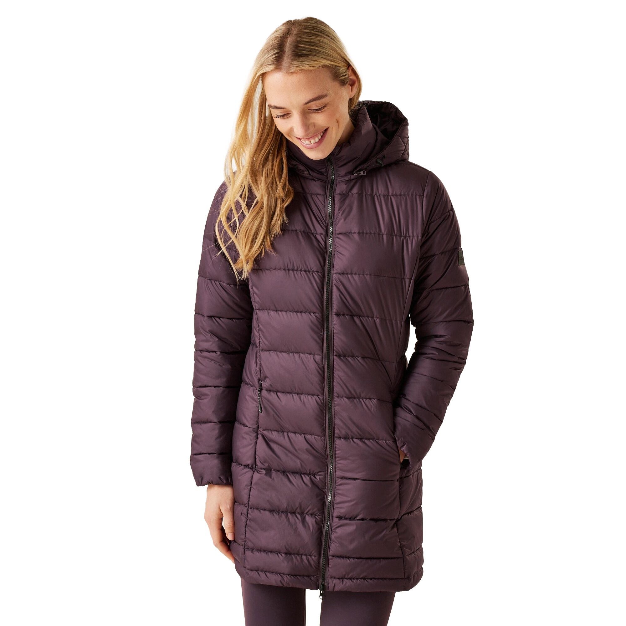 Veste Matelassée STARLER Femme (Prune Sombre) 4/5