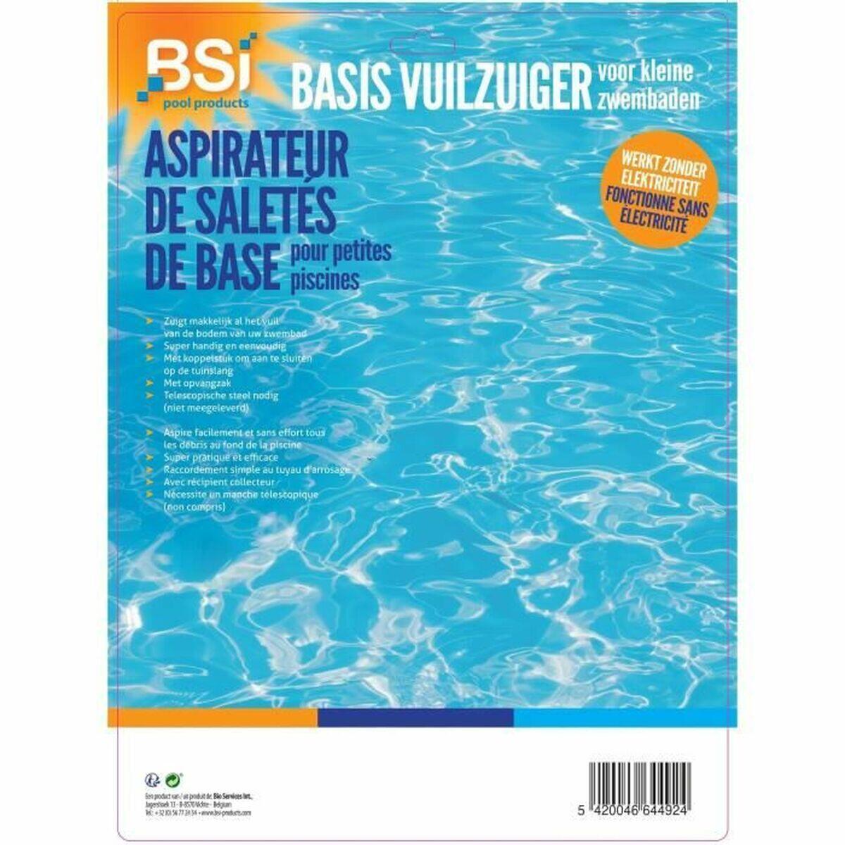 Nettoyeur fonds de Piscine Manuel BSI 30 cm 3/5