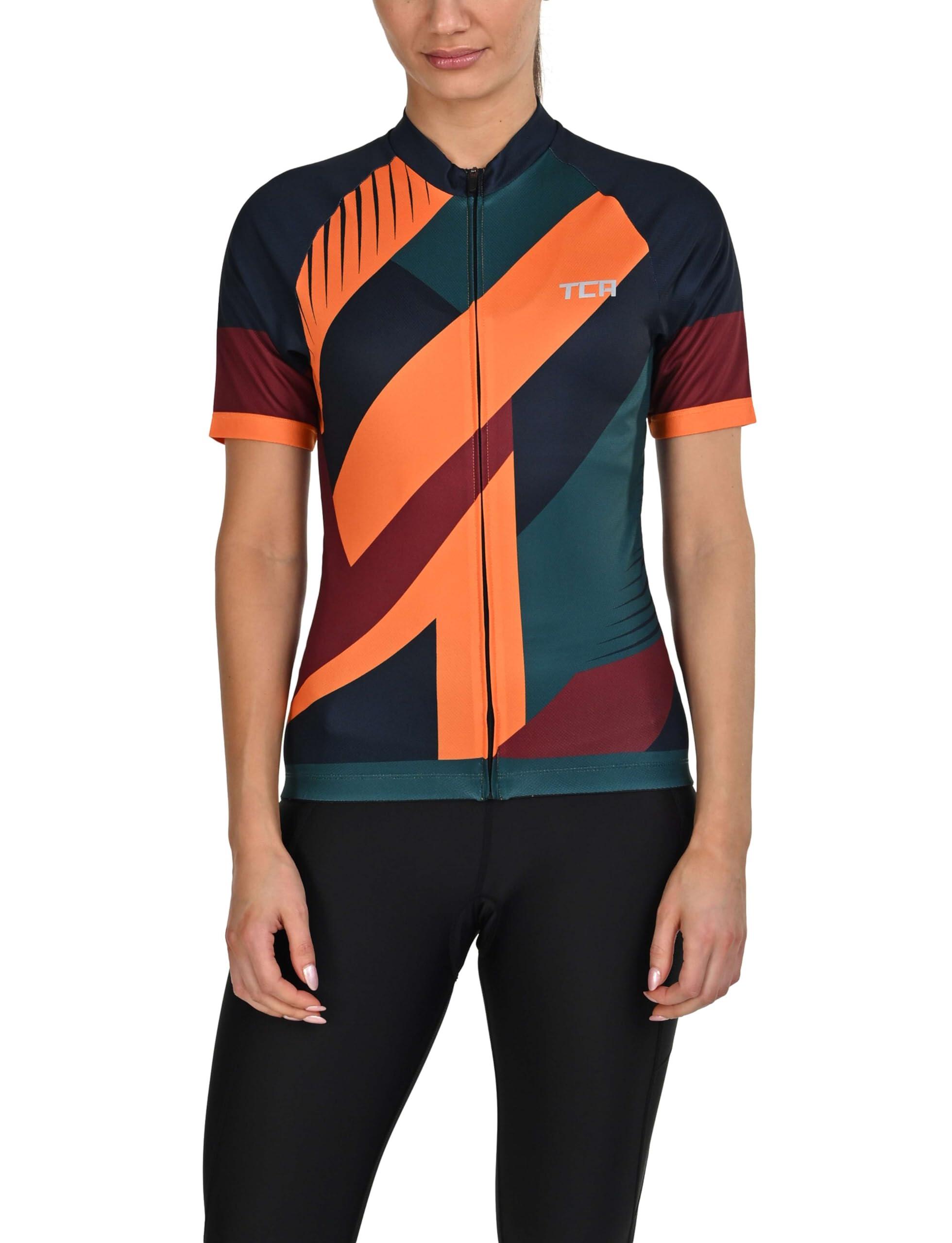 TCA Damen All-Day Fahrradtrikot – Leichtes, atmungsaktives Kurzarmtrikot