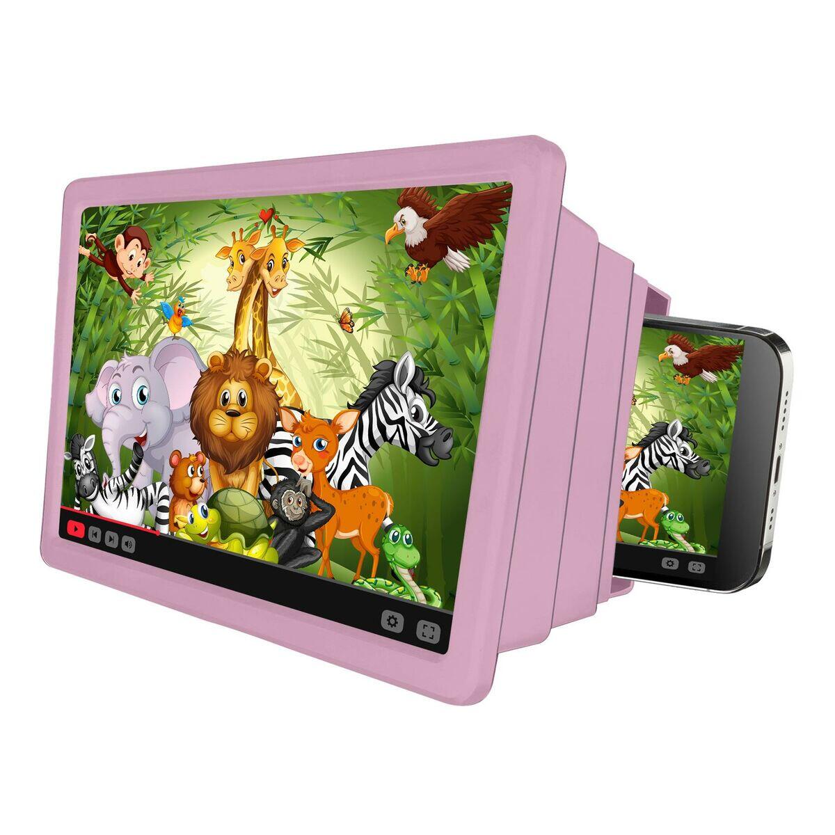 Ampliador de écran para dispositivos móveis celly kidsmoviepk plástico